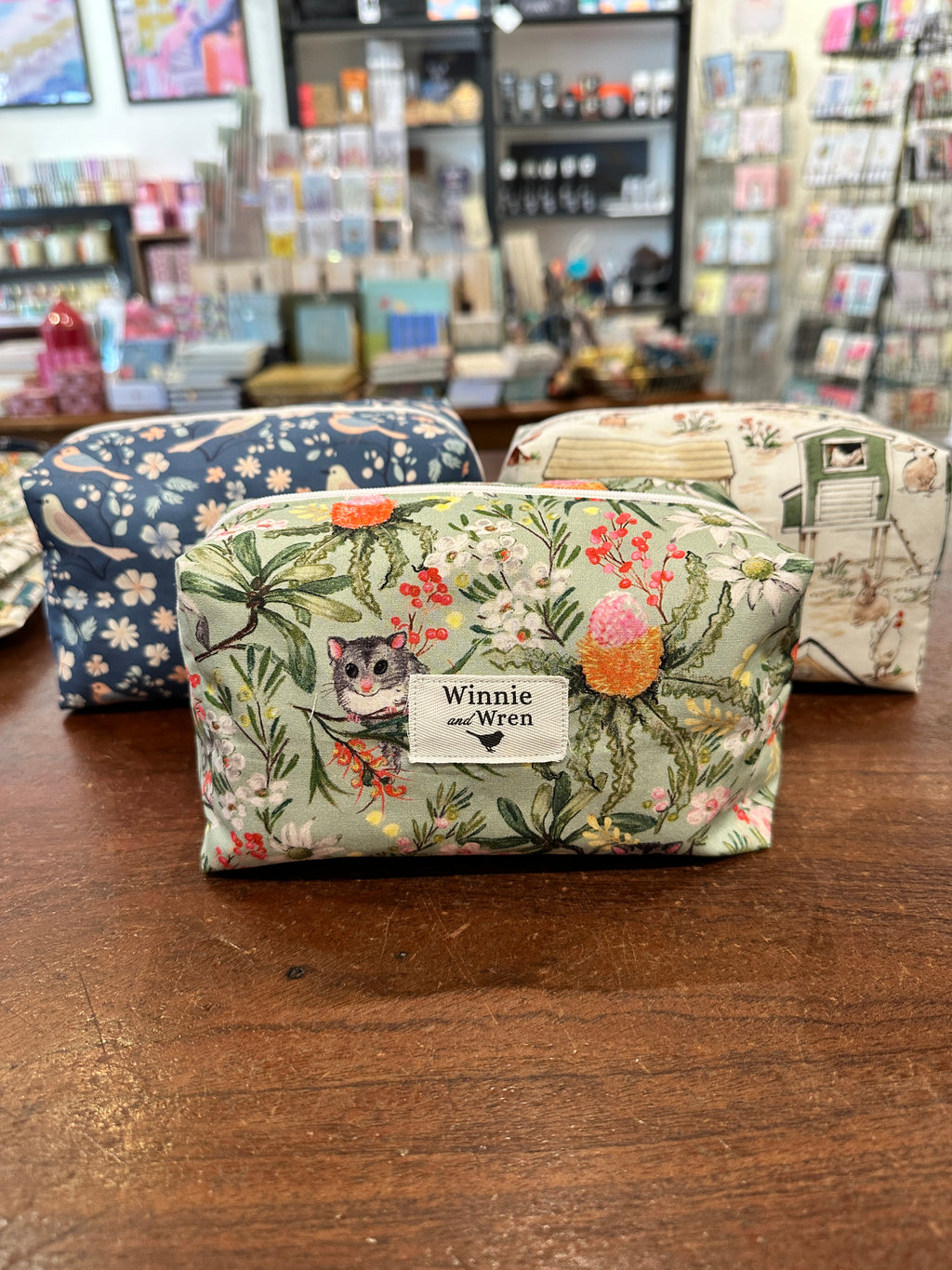 Small Cosmetic Bag - Australian Possum