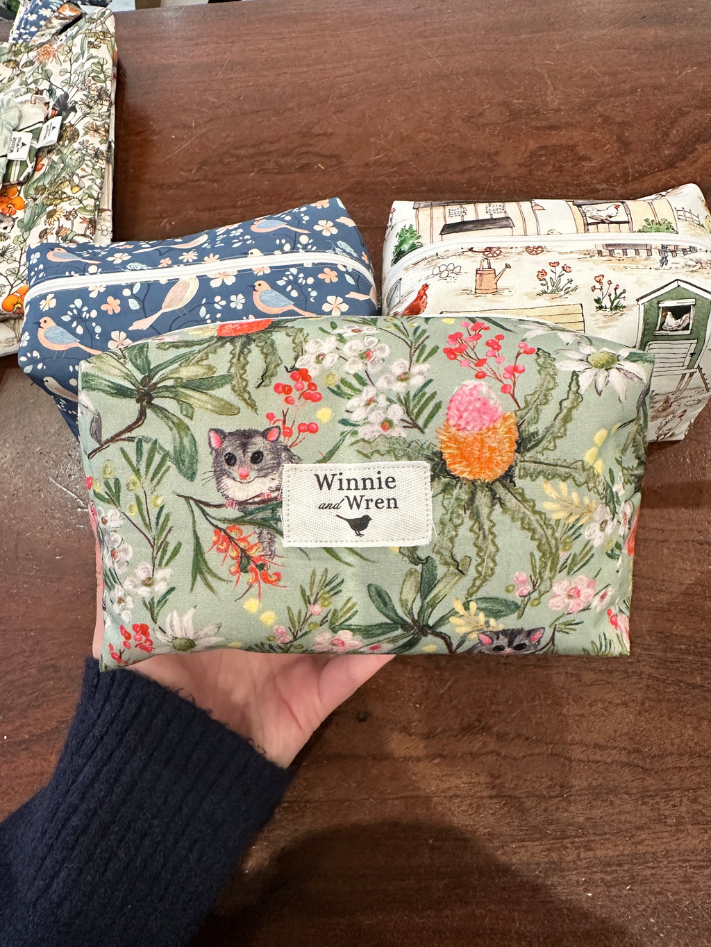 Small Cosmetic Bag - Australian Possum