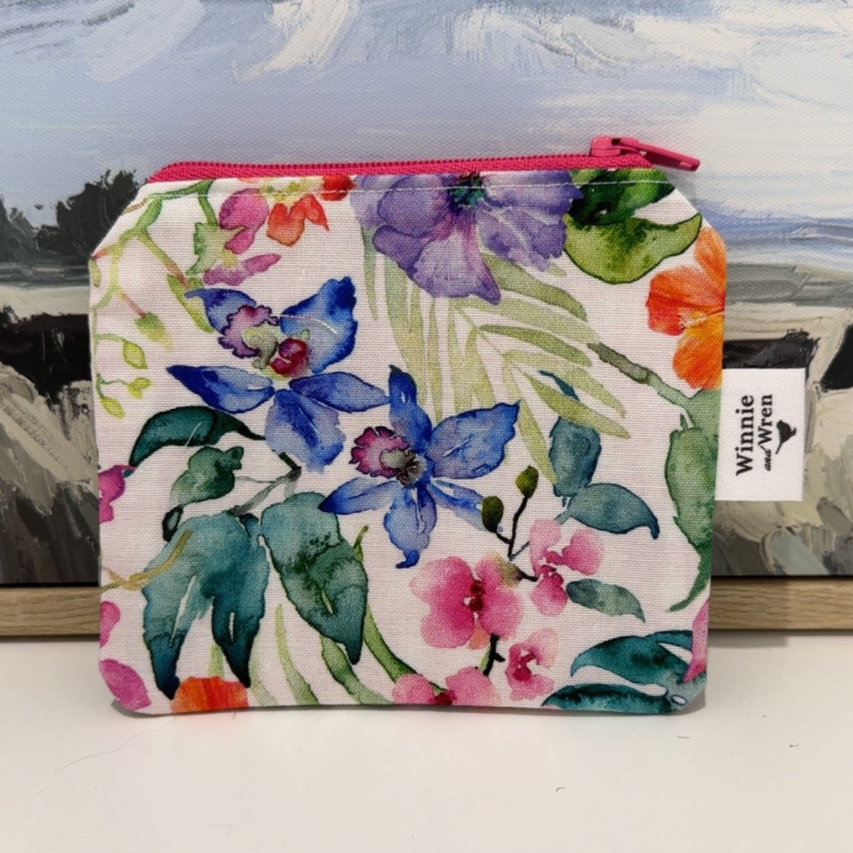 Mini Bag/Coin Purse - Tropical Bloom