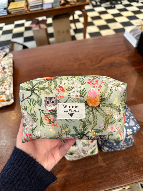 Australian Possum Handmade Makeup Bag