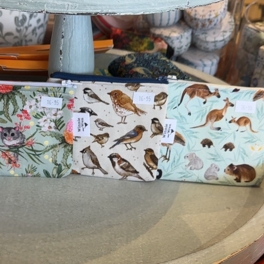 Mini Bag/Coin Purse - Australian Animals