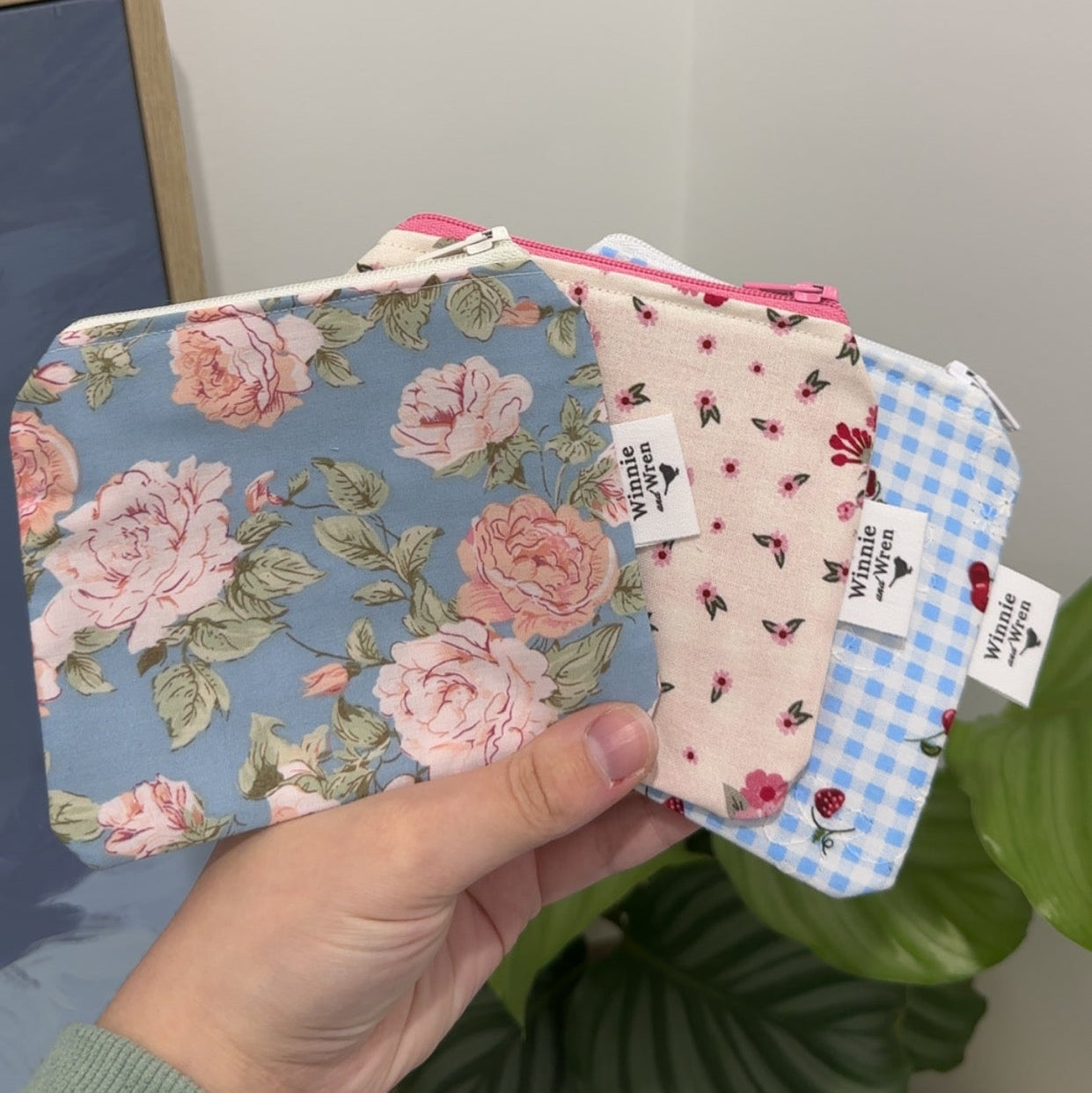 Mini Bag/Coin Purse - Country Roses