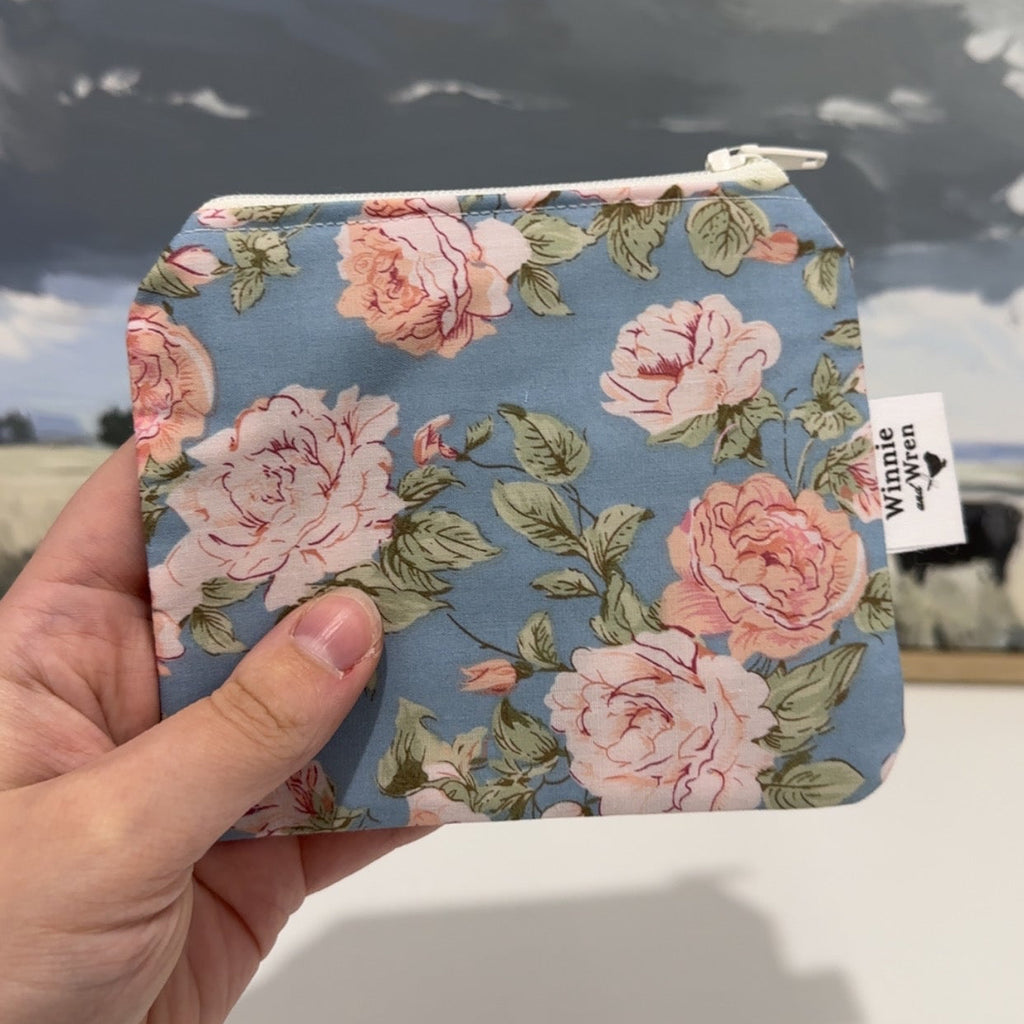 Mini Bag/Coin Purse - Country Roses