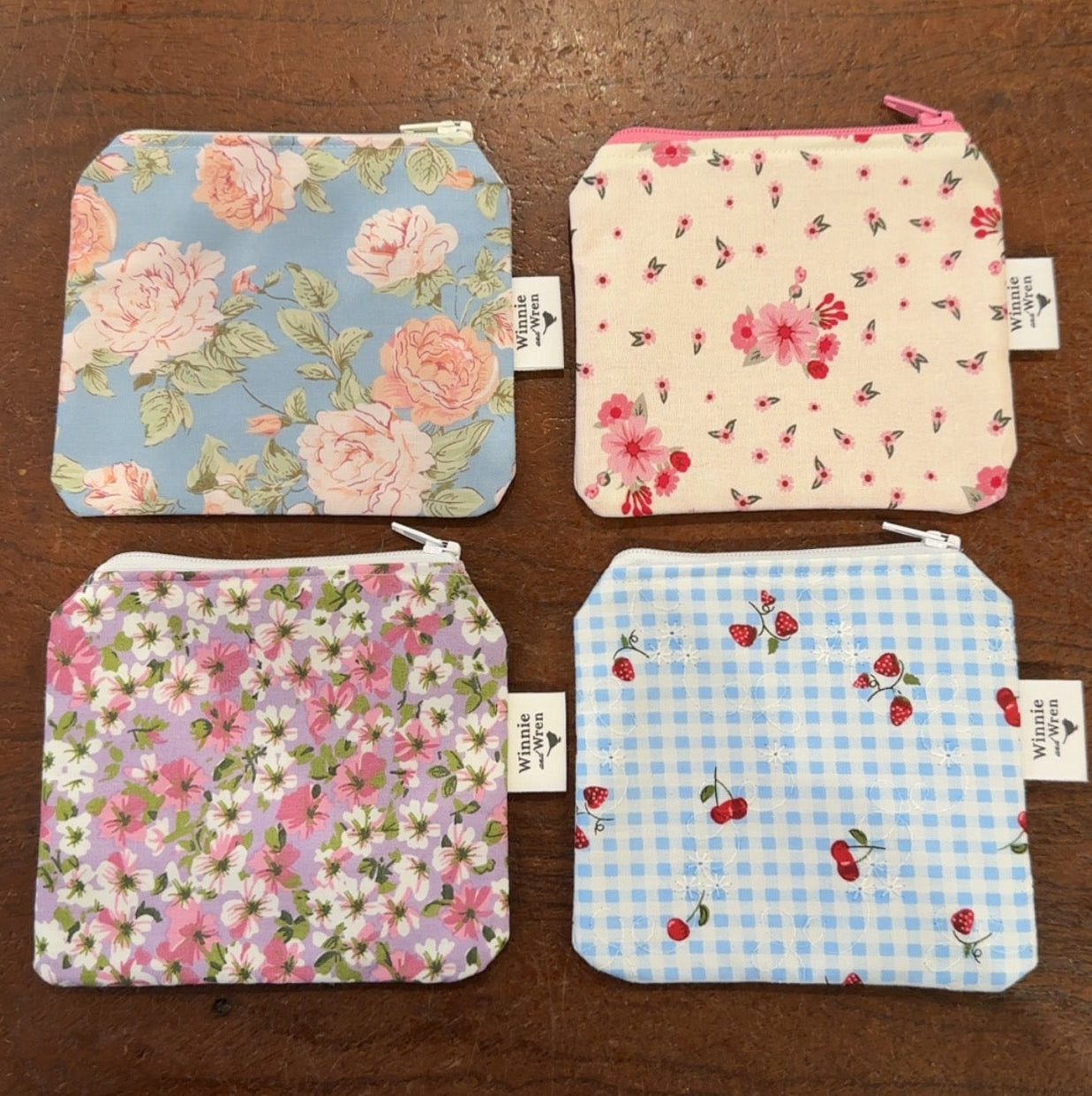 Mini Bag/Coin Purse - Country Roses