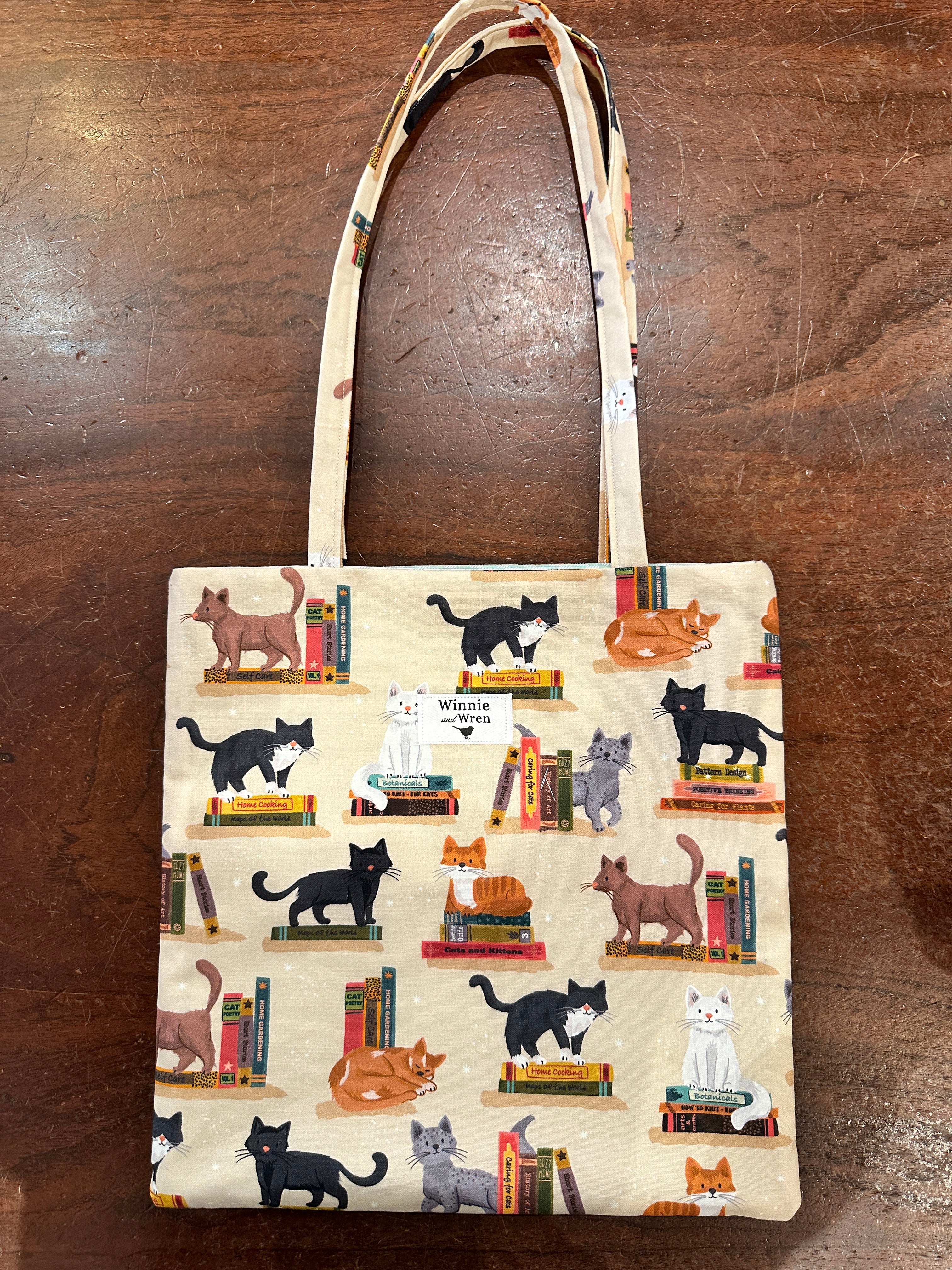 Tote Bag - Bookish Cats