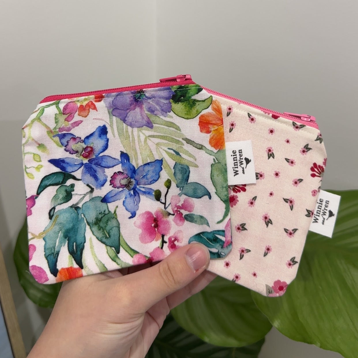Mini Bag/Coin Purse - Tropical Bloom