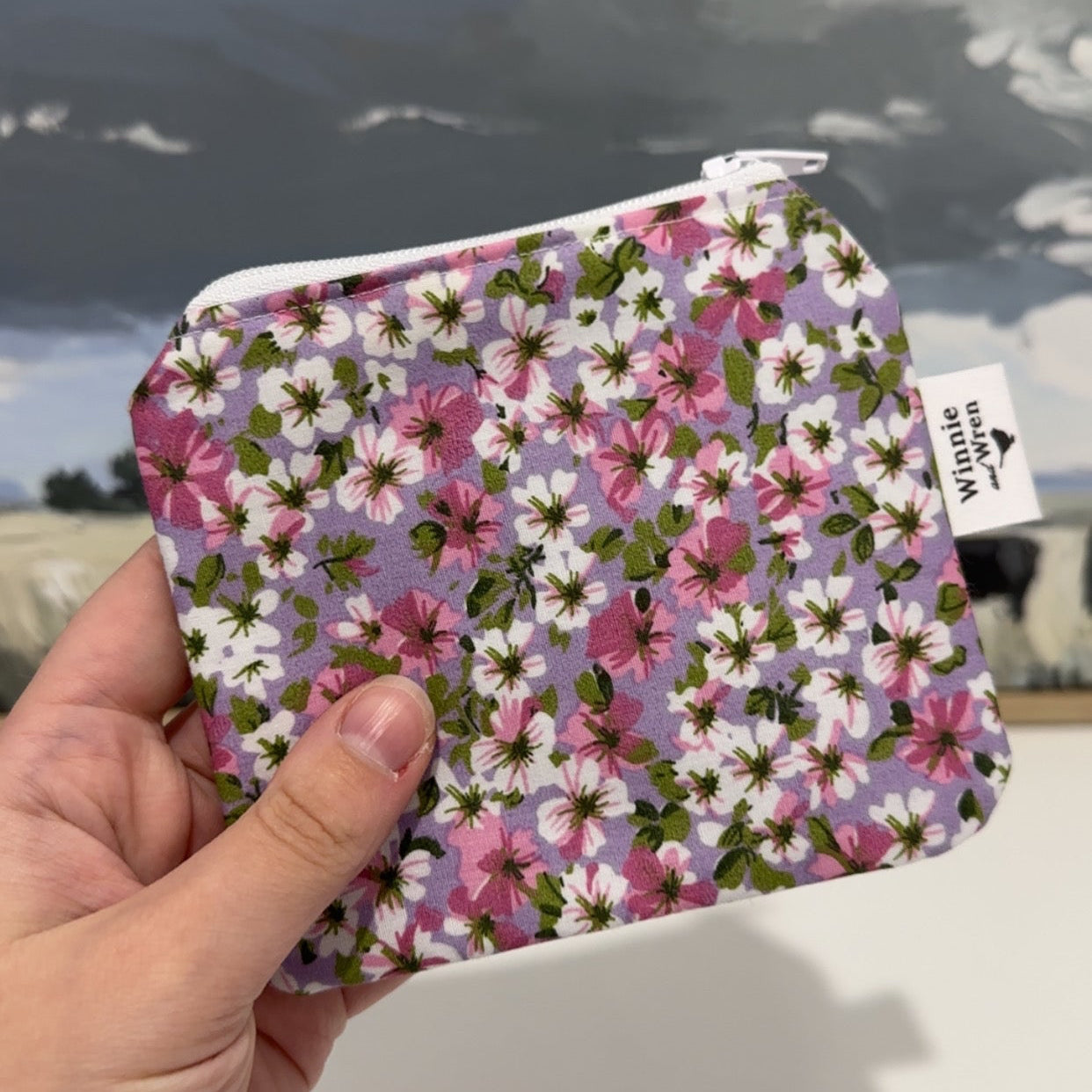 Mini Bag/Coin Purse - Lavender Moss