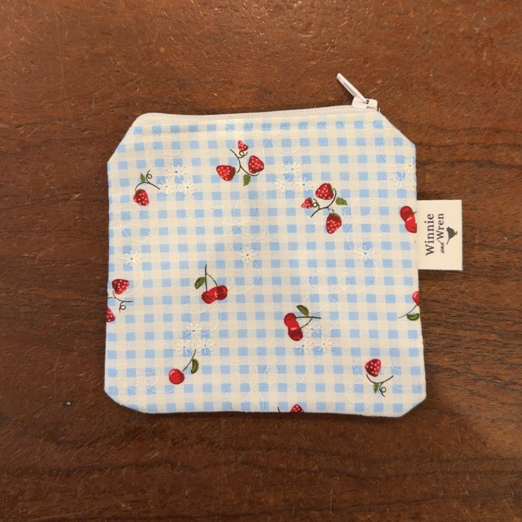 Mini Bag/Coin Purse - Strawberry Fields