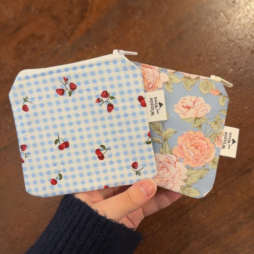 Mini Bag/Coin Purse - Strawberry Fields