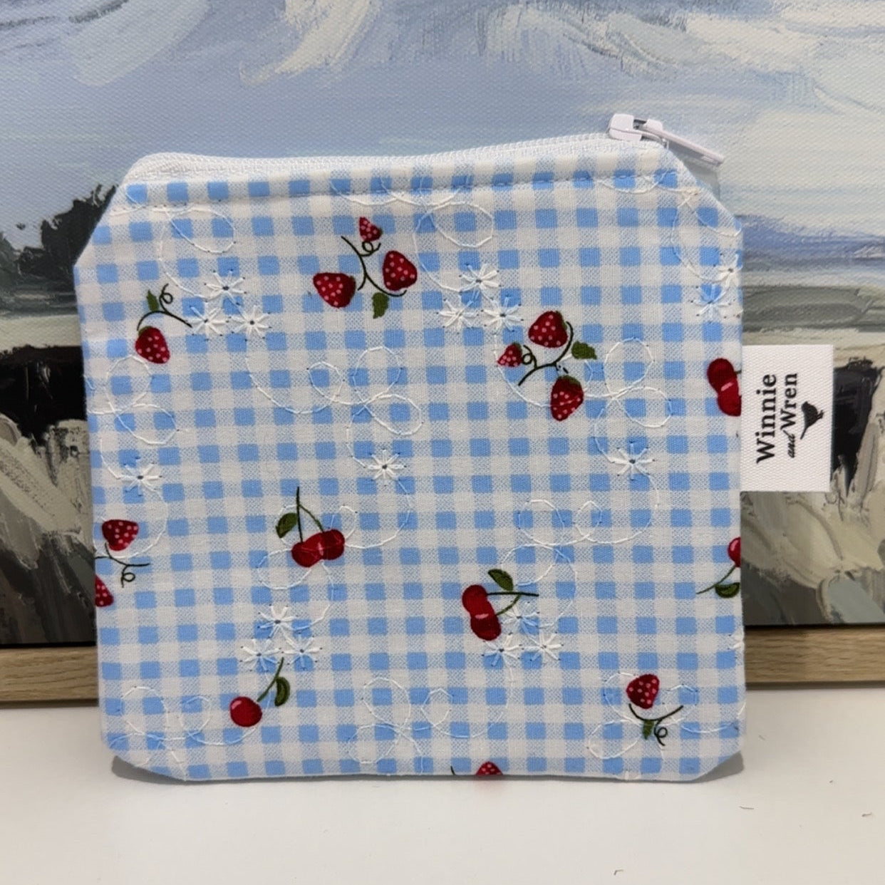 Mini Bag/Coin Purse - Strawberry Fields