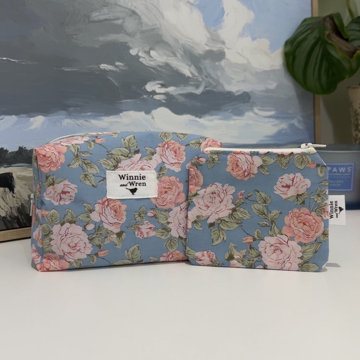 Mini Bag/Coin Purse - Country Roses