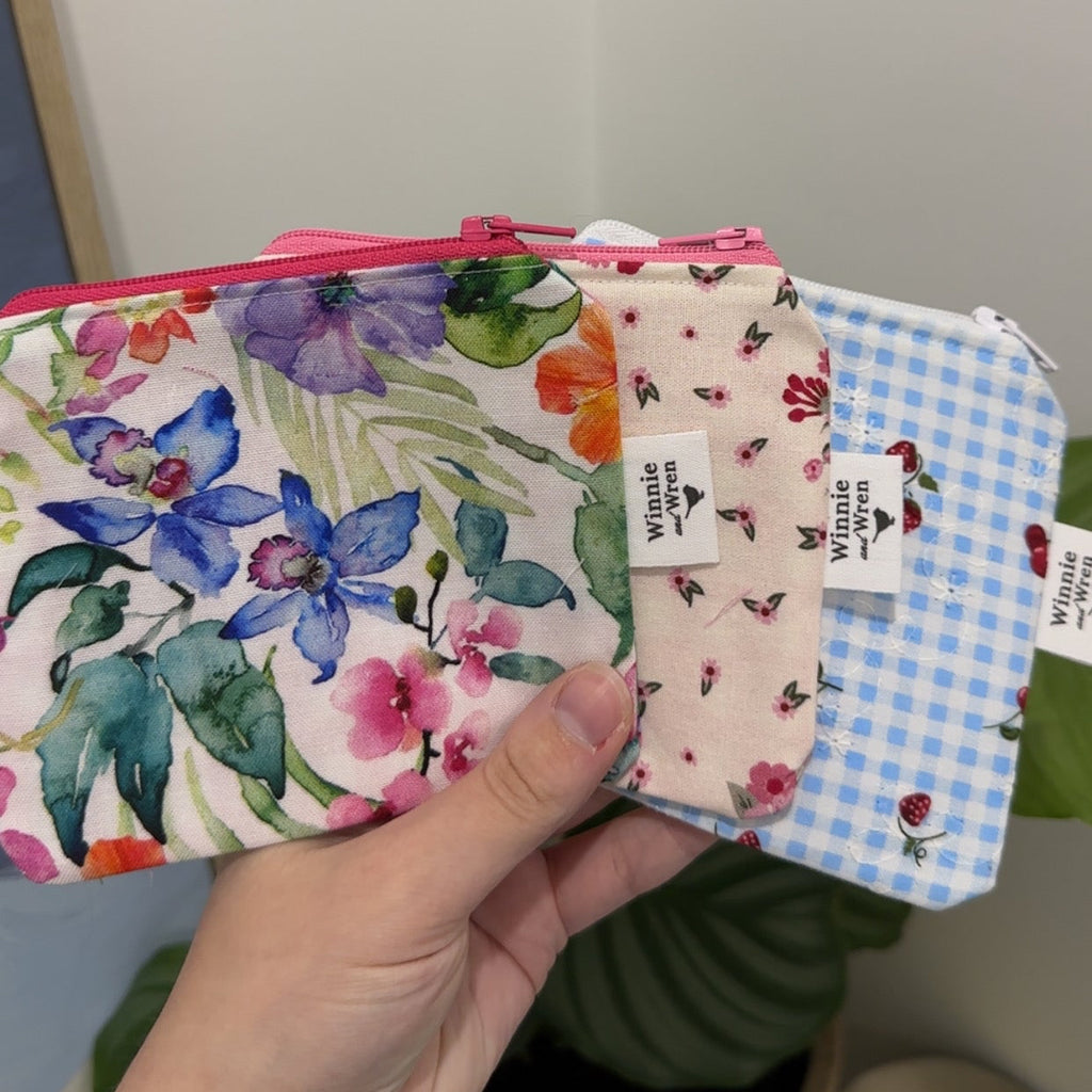 Mini Bag/Coin Purse - Tropical Bloom