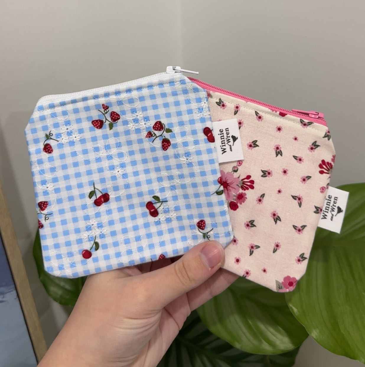 Mini Bag/Coin Purse - Strawberry Fields