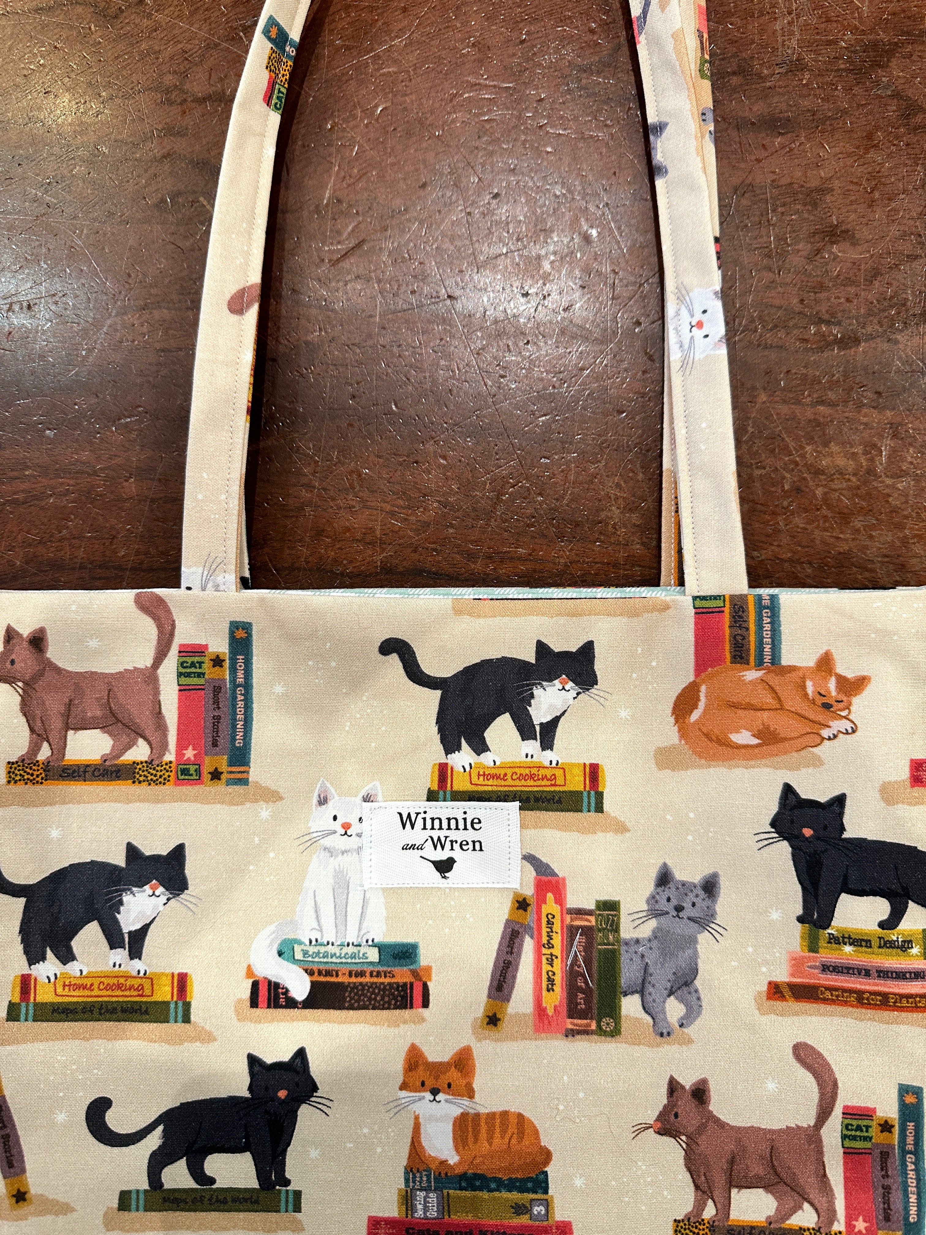 Tote Bag - Bookish Cats