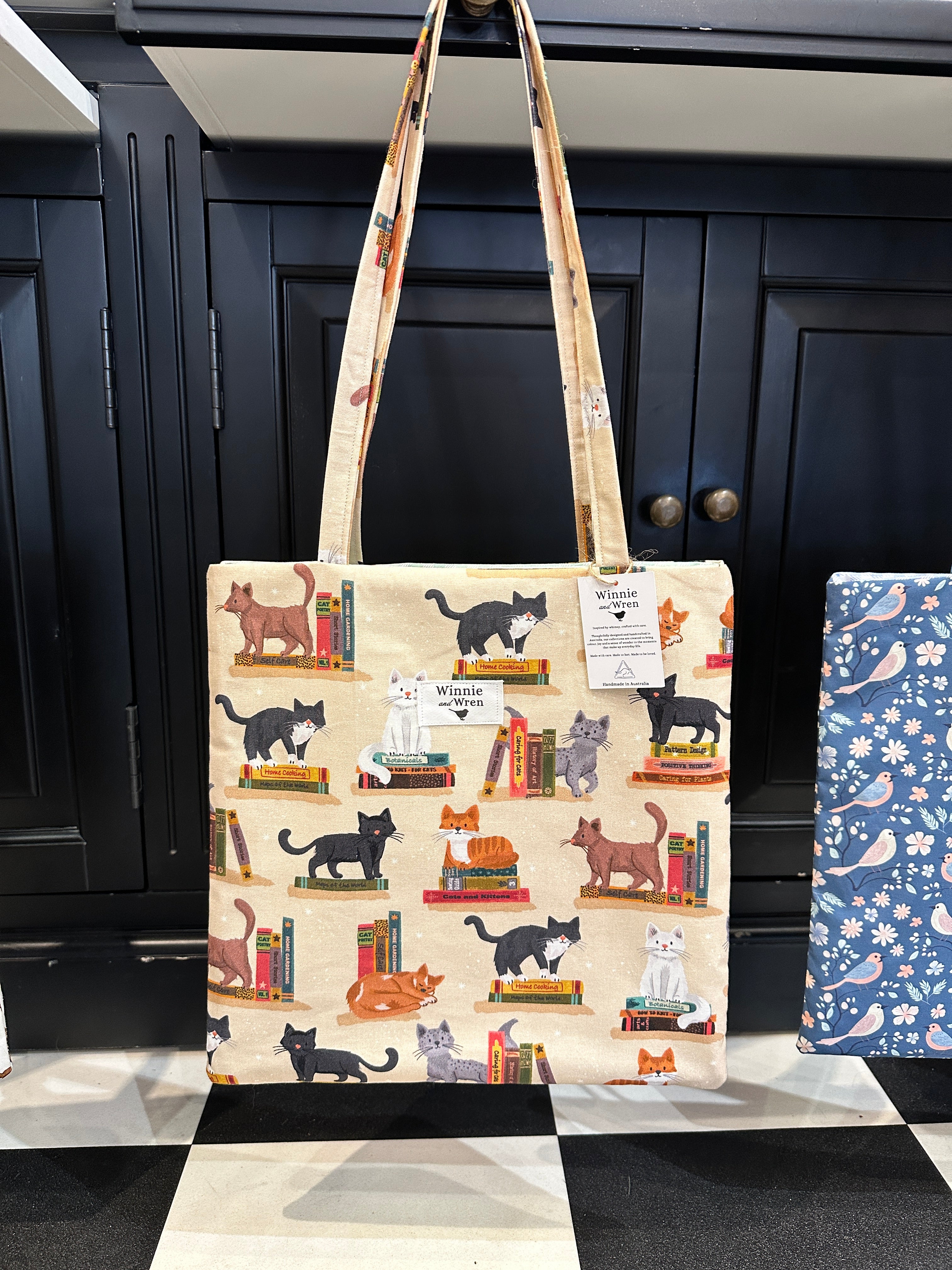 Tote Bag - Bookish Cats