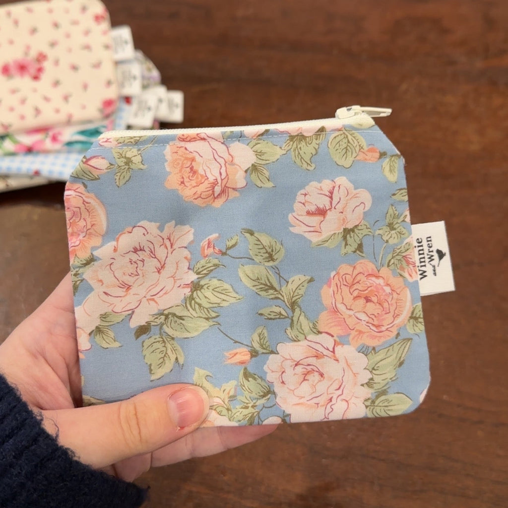 Mini Bag/Coin Purse - Country Roses