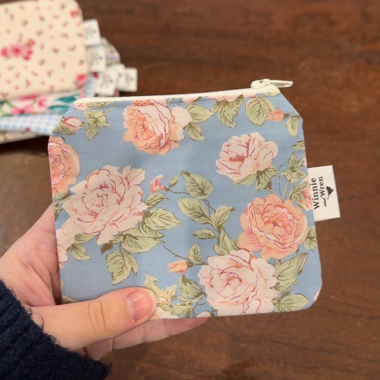 Mini Bag/Coin Purse - Country Roses