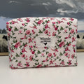 Small Cosmetic Bag - Pink Roses