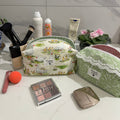 Cottage Geese Handmade Makeup Bag
