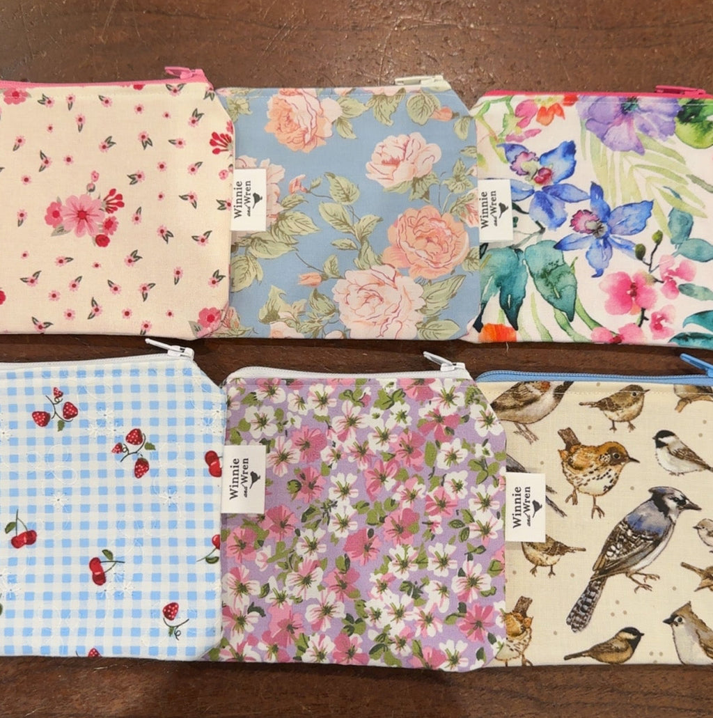 Mini Bag/Coin Purse - Cherry Blossom